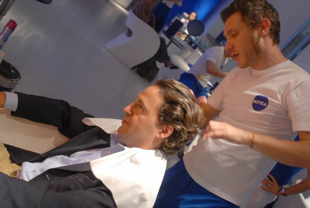 nivea temporary shop