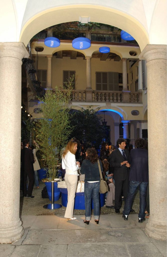 nivea temporary shop