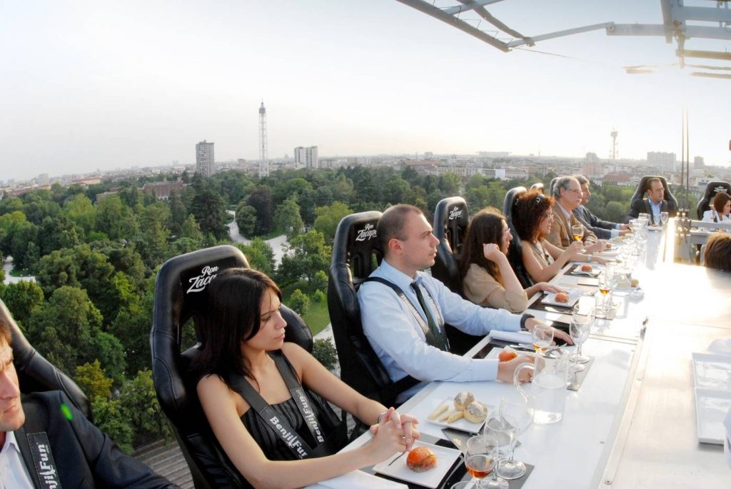 Dinner In The Sky Ron Zacapa Centenario