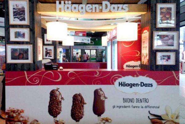 Häagen-Dazs flagship store: un esclusivo progetto retail
