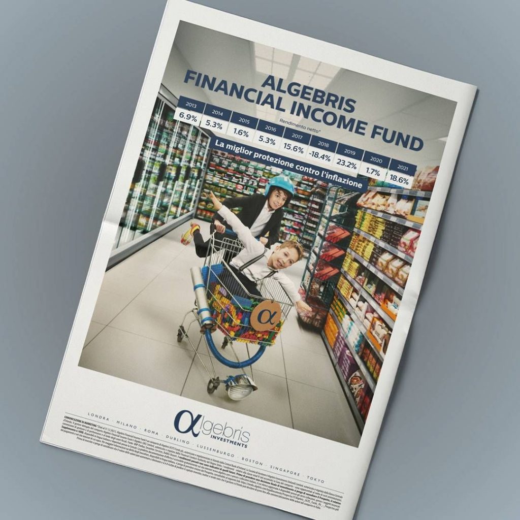 Campagna ADV inflazione Algebris 1