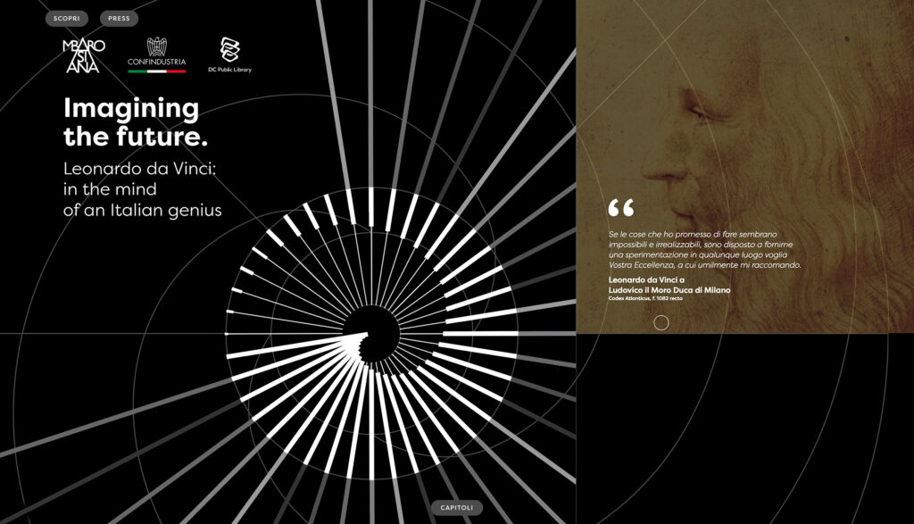 1_LEONARDO home page