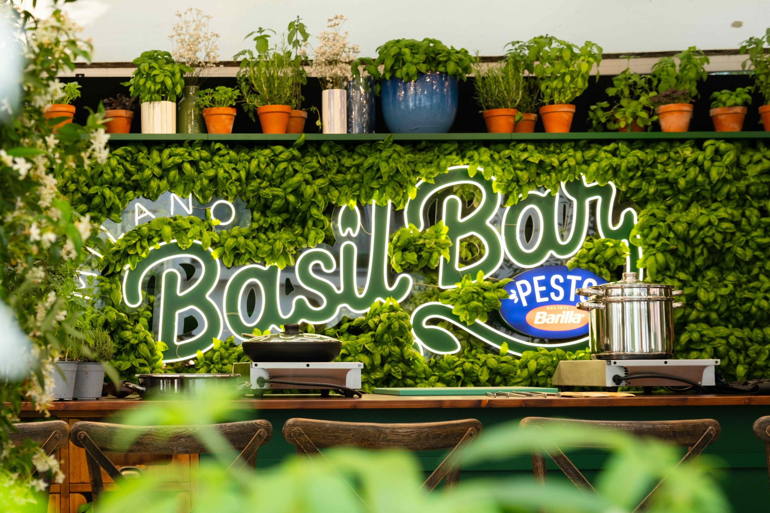 Basil Bar by Pesto Barilla: brand experience dove il gusto incontra l’arte
