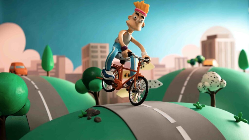 Stracciatella 10 Frame con bicicletta Stracciatella