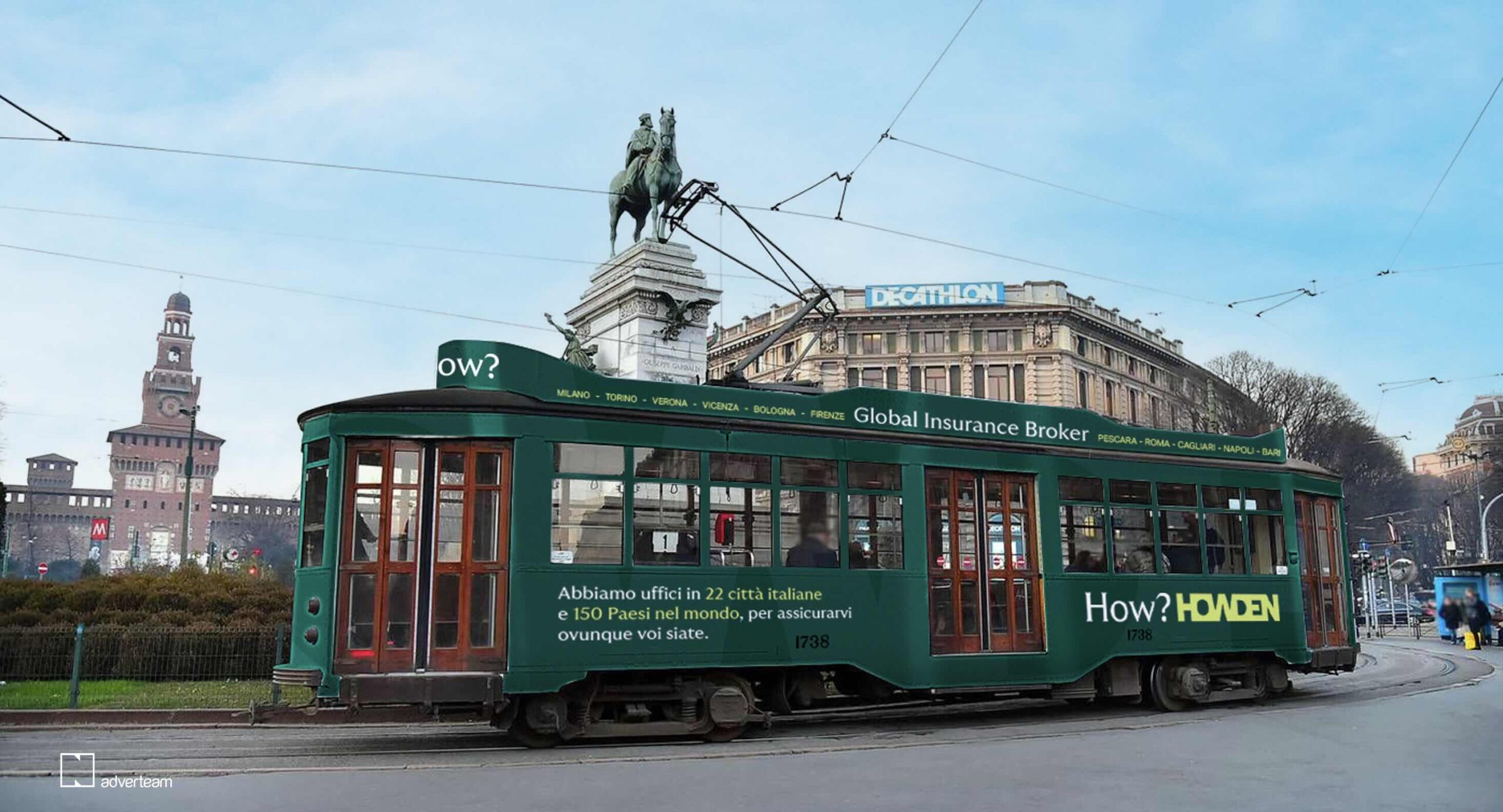 “How? Howden”: campagna ADV multicanale