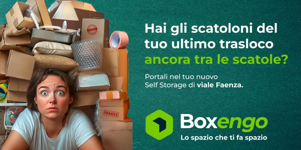 BOXENGO 5 Cartellone trasloco
