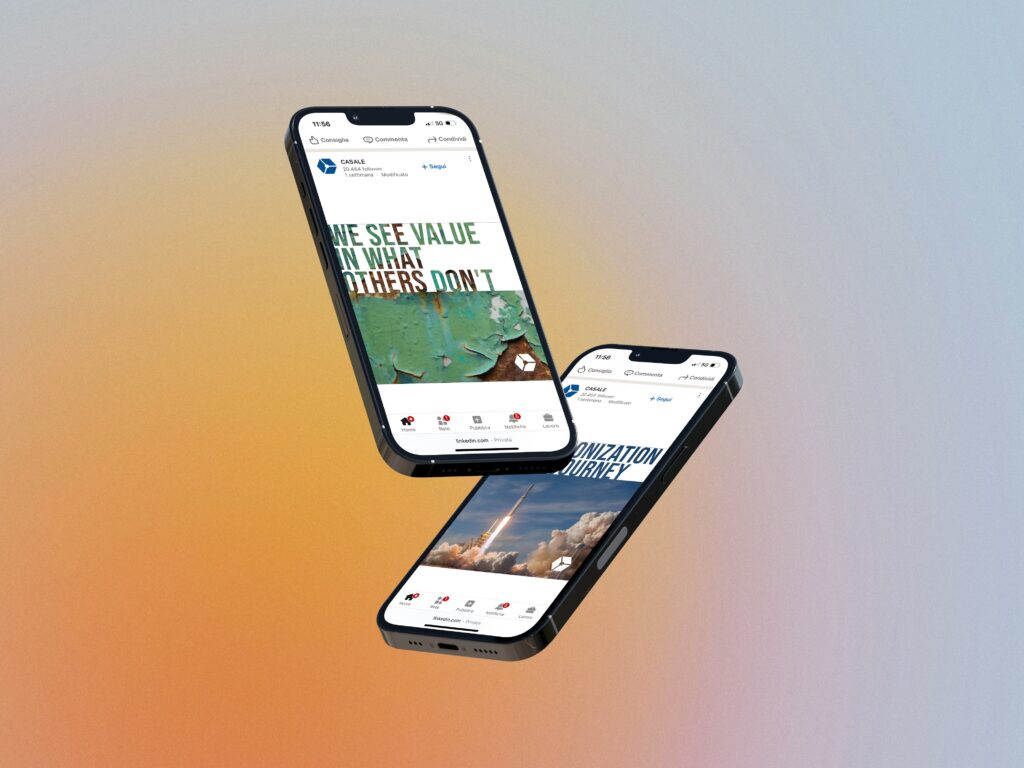 Casale campagna adv 3 Adv campagna corporate Casale con telefono