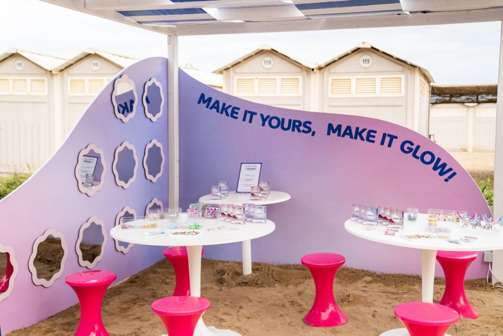 LABELLO VENEZIA 4 Foto stand di Labello al Lido di Venezia