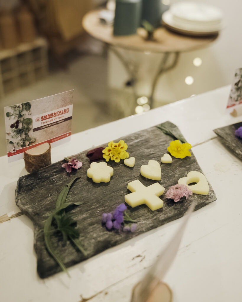 Formaggi dalla Svizzera 4 Selezione di formaggi da degustare durante l'experience
